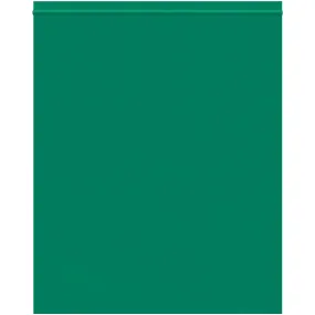 10 x 12" - 2 Mil Green Reclosable Poly Bags