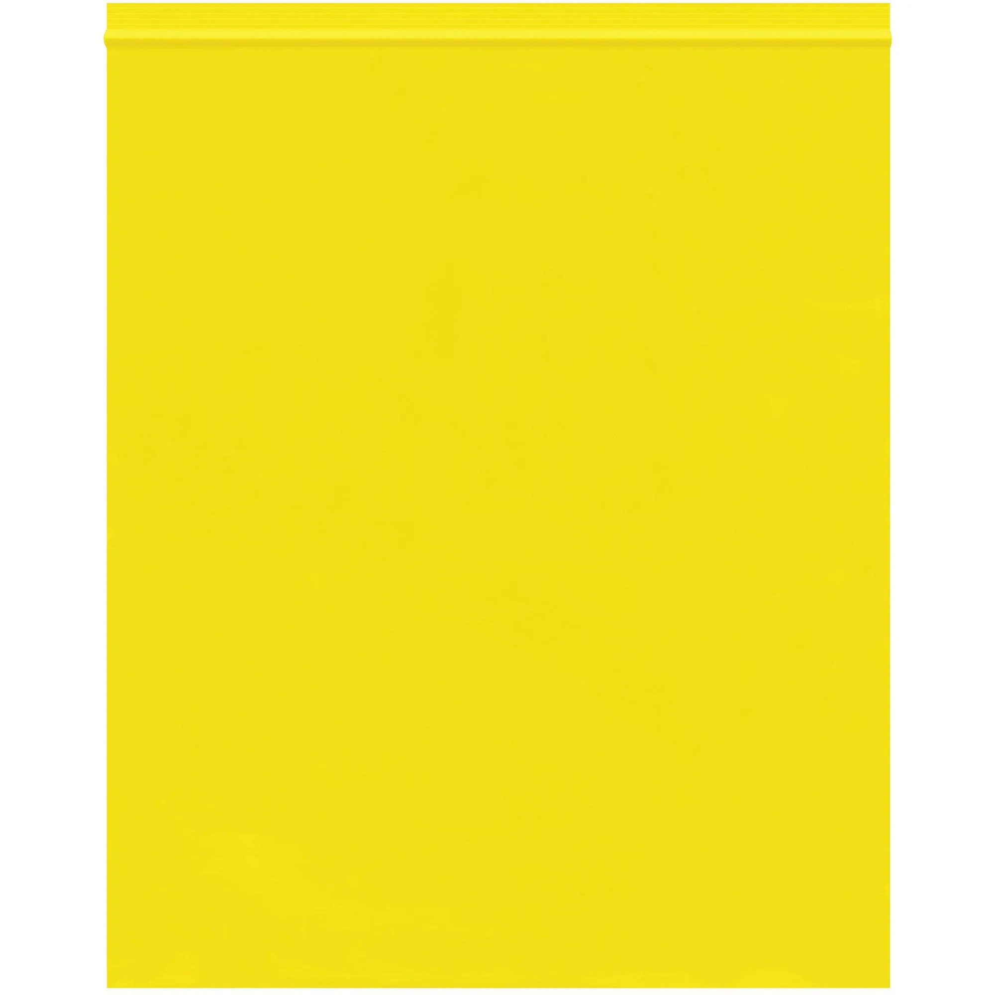 10 x 12" - 2 Mil Yellow Reclosable Poly Bags