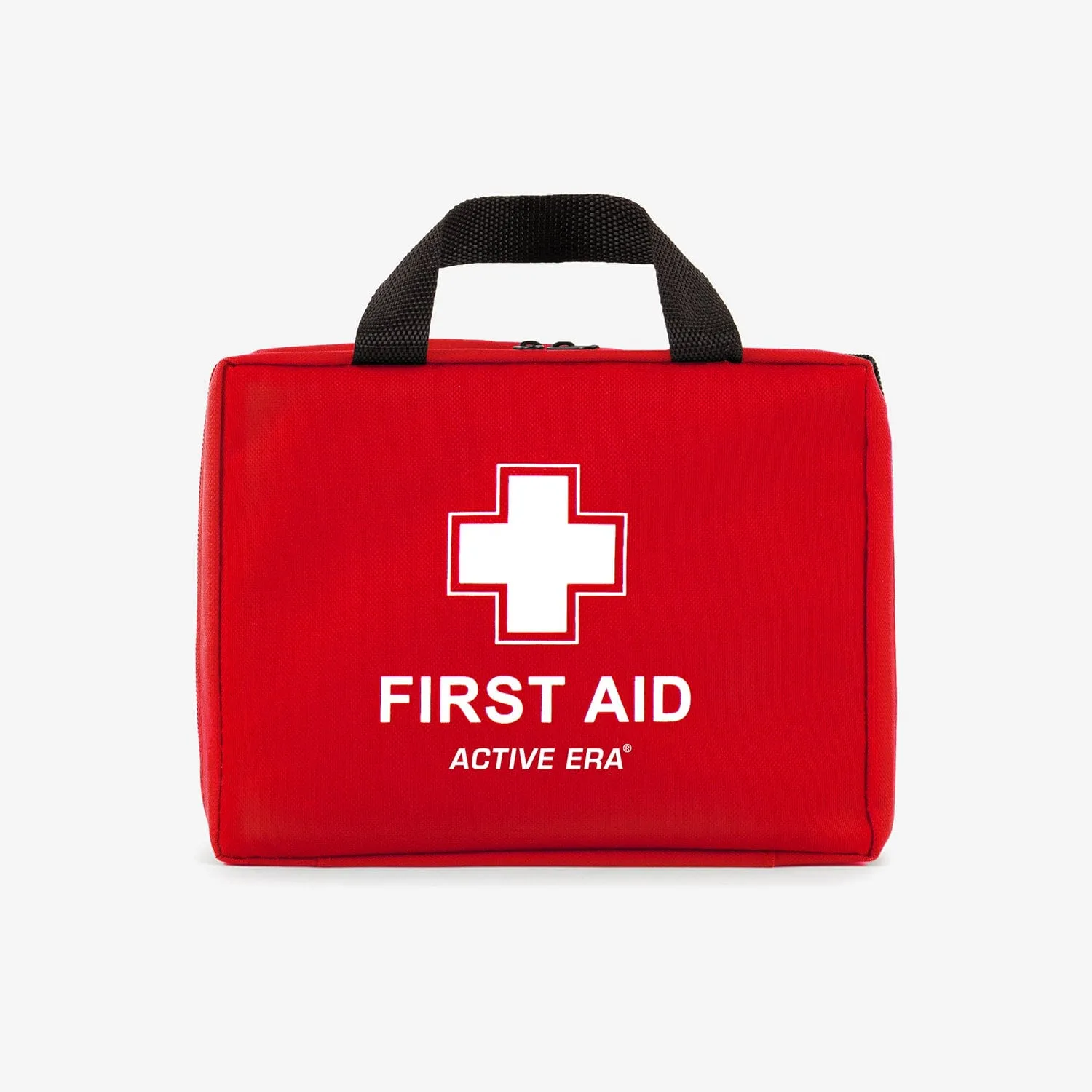 220 Piece Premium First Aid Kit Bag - Red