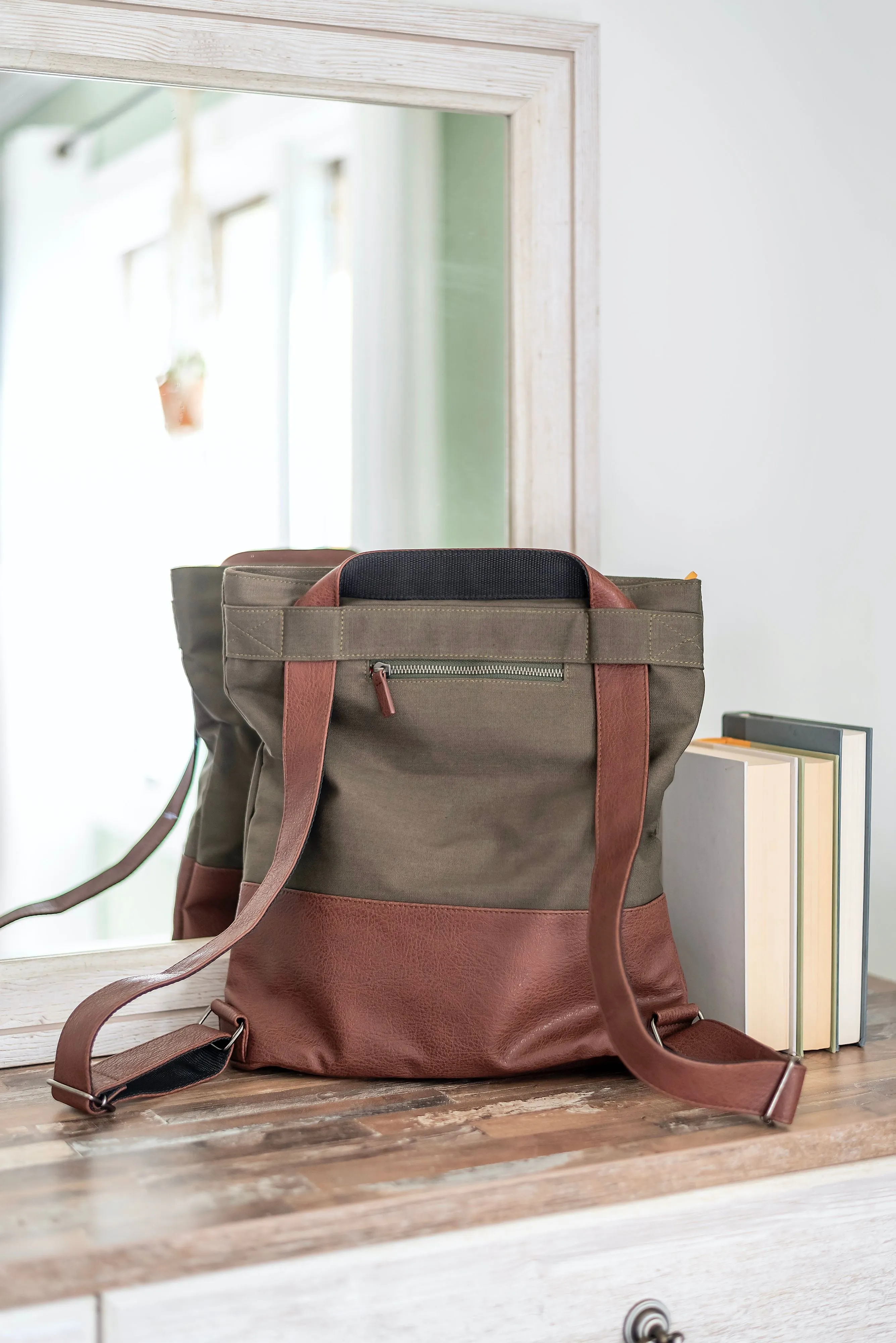 3-in-1 tote   backpack   crossbody - the ROCKAWAY