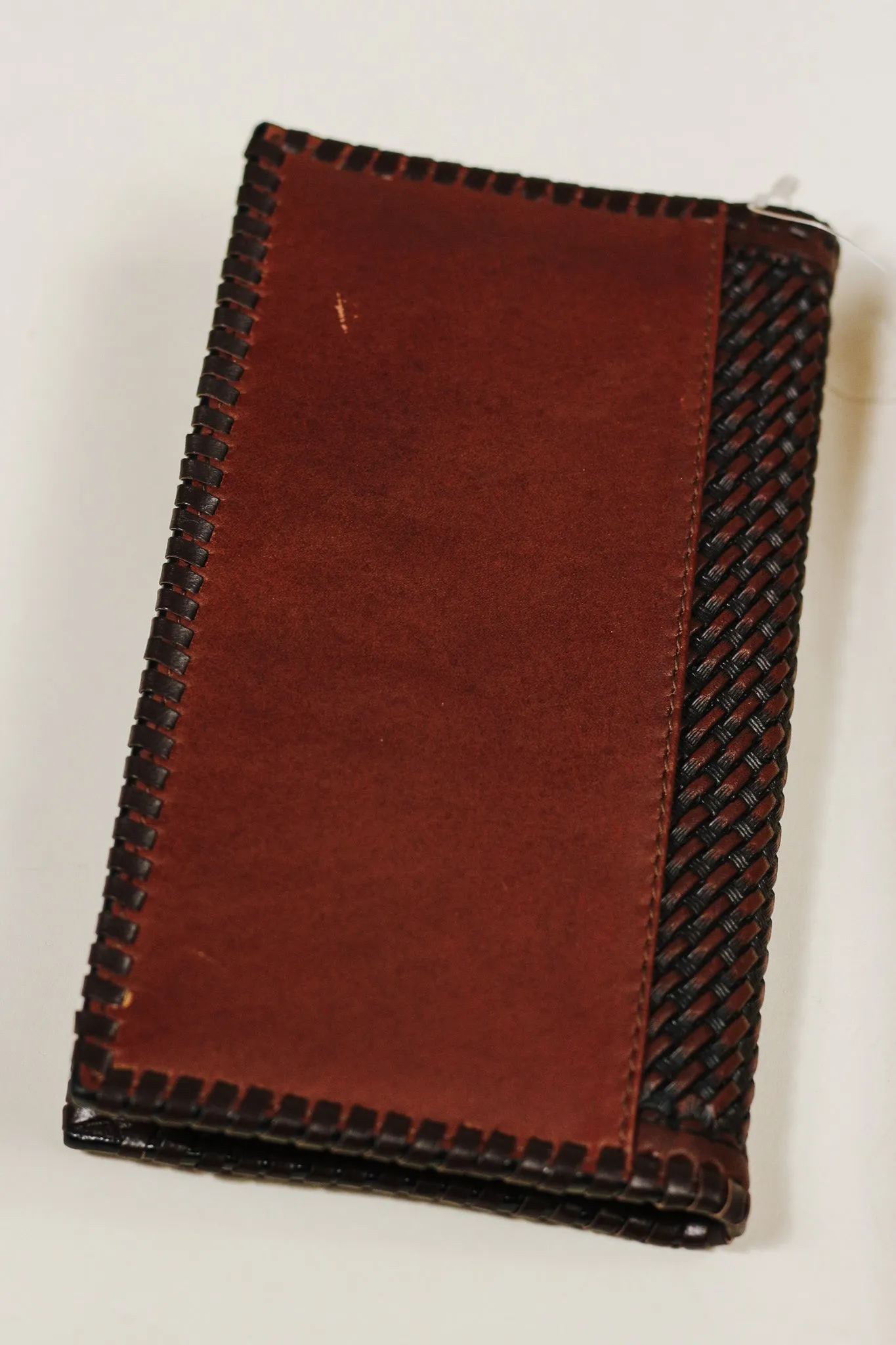 3D Basket Weave Sunburst Rodeo Wallet