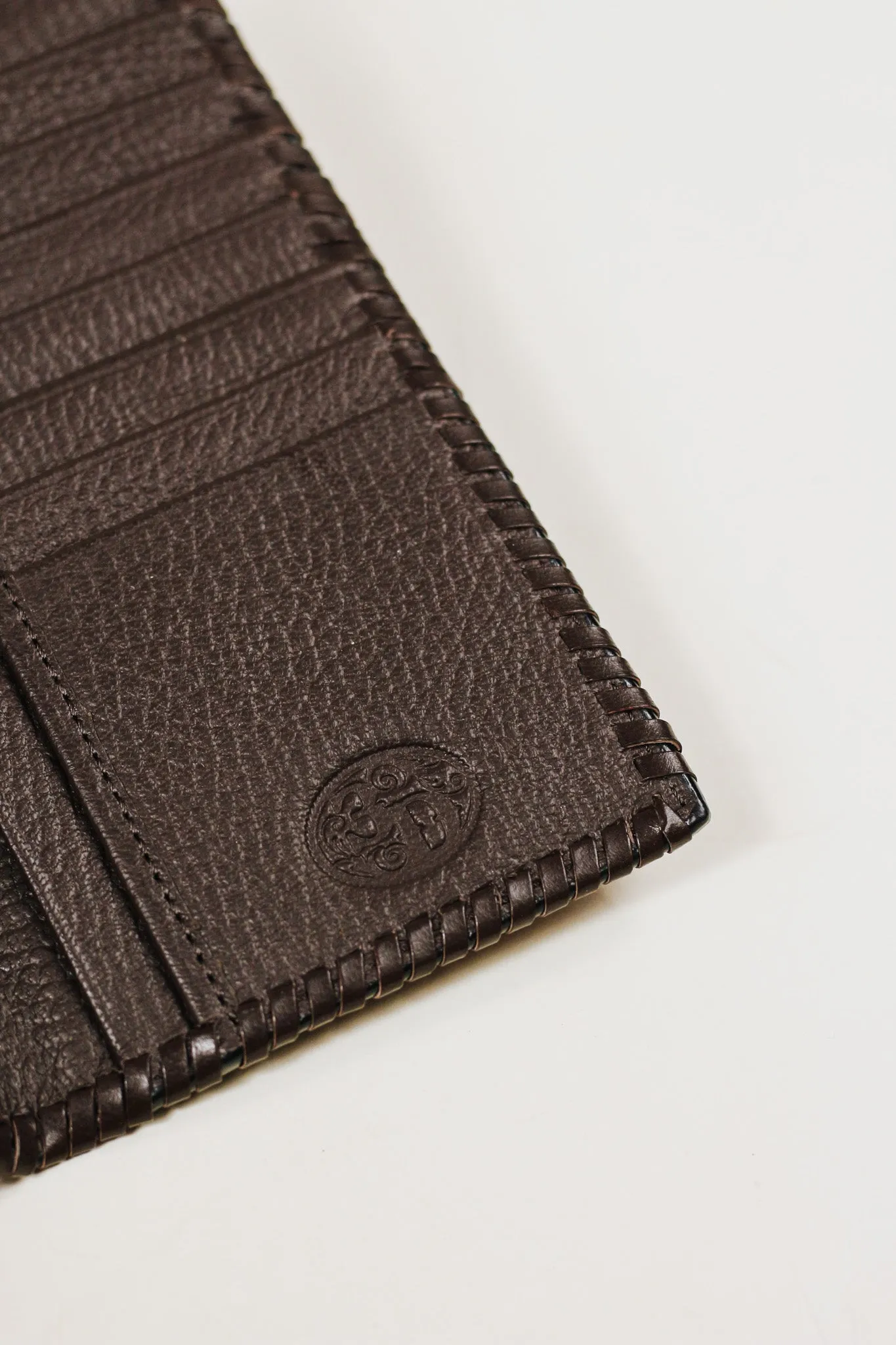 3D Basket Weave Sunburst Rodeo Wallet