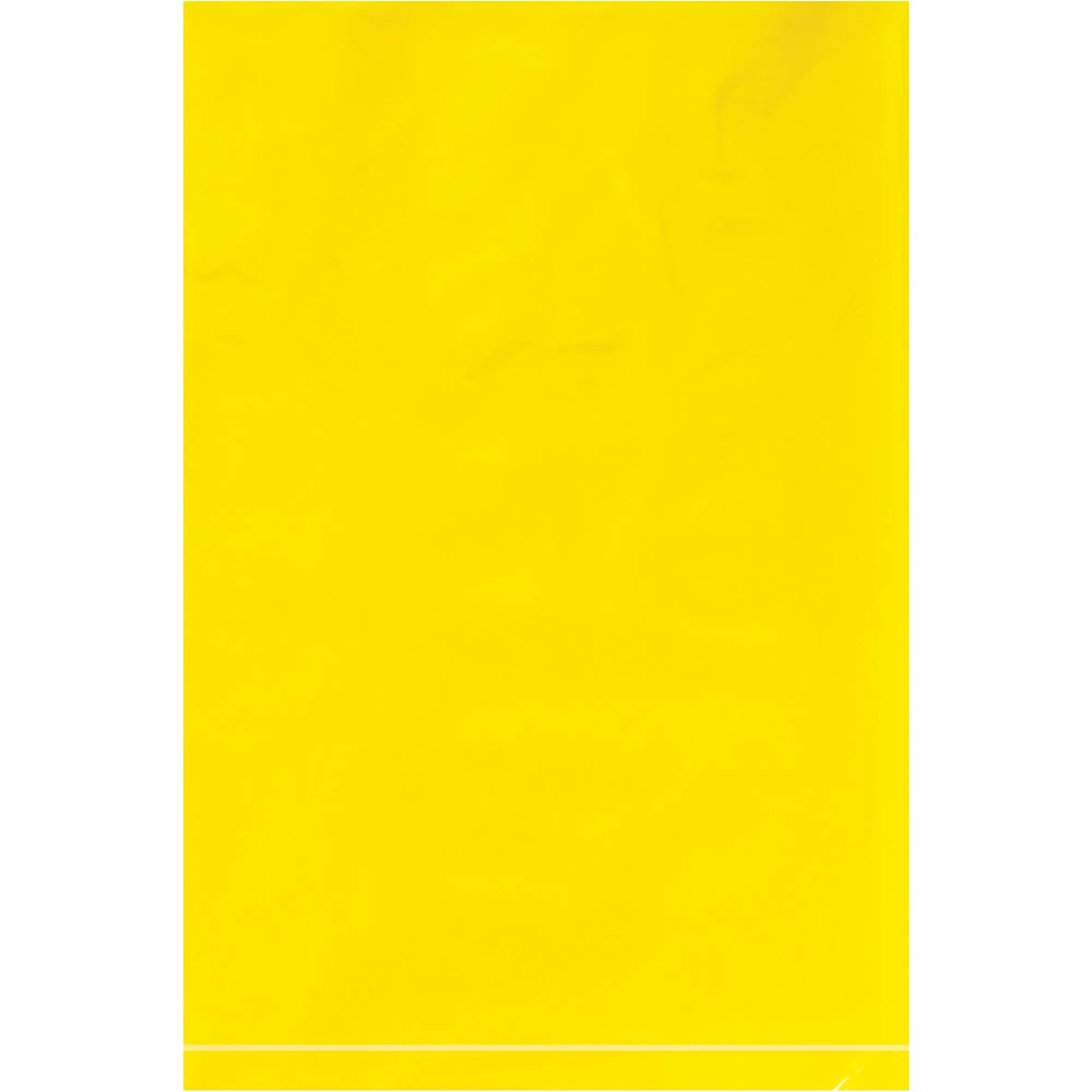 6 x 9" - 2 Mil Yellow Flat Poly Bags