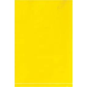 6 x 9" - 2 Mil Yellow Flat Poly Bags