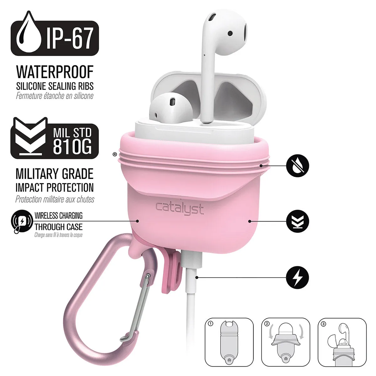 AirPods - Waterproof Case   Carabiner