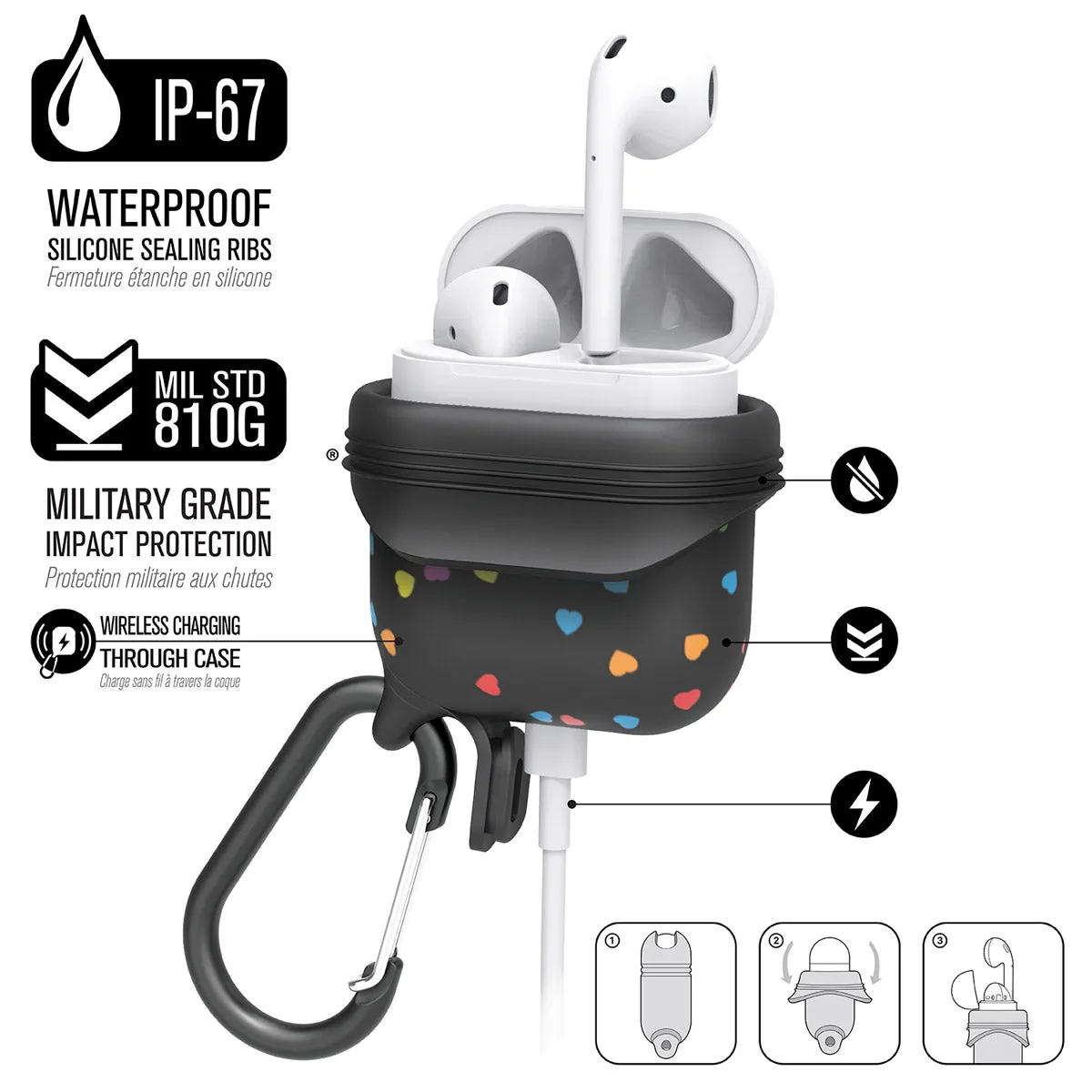 AirPods - Waterproof Case   Carabiner