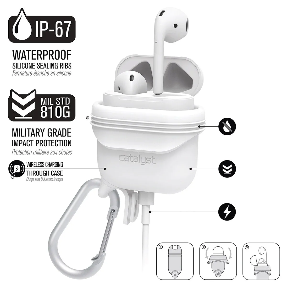 AirPods - Waterproof Case   Carabiner