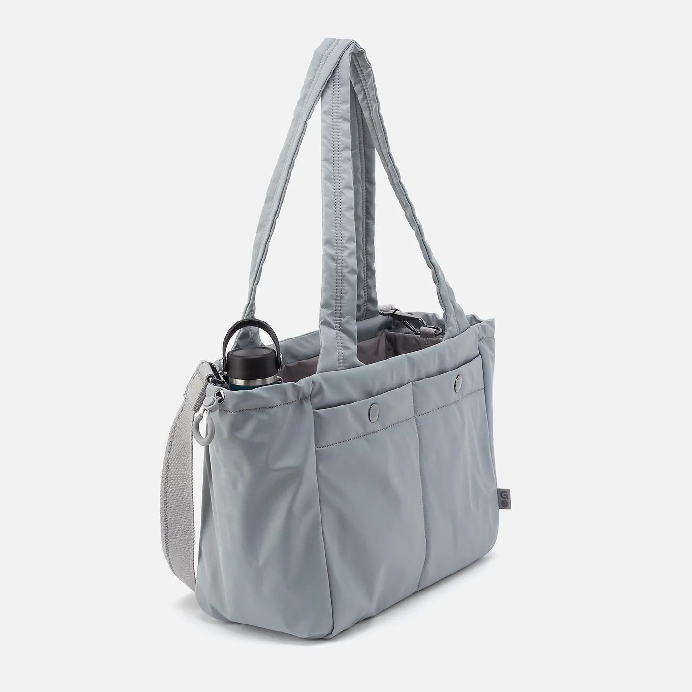 ALL IN ONE Tote in CaRefiber recycled nylon - Stone