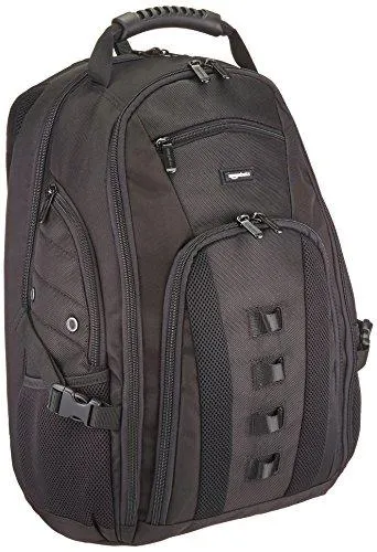 AmazonBasics Adventure Backpack - Fits Up To 17-Inch Laptops