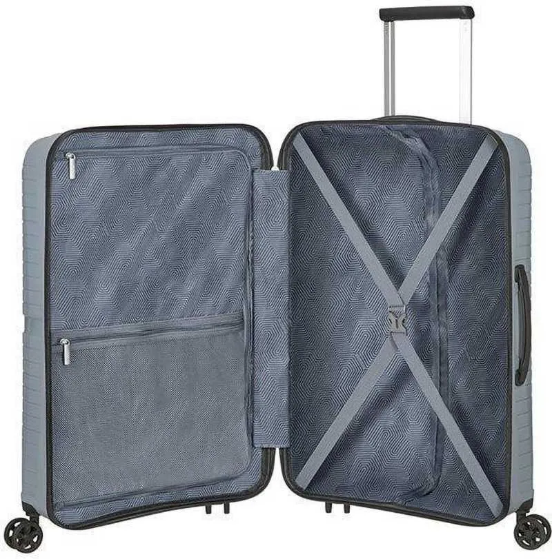 AMERICAN TOURISTER AIRCONIC-TSA HARD TROLLY ULTRA LIGHT WEIGHT WITH COVER