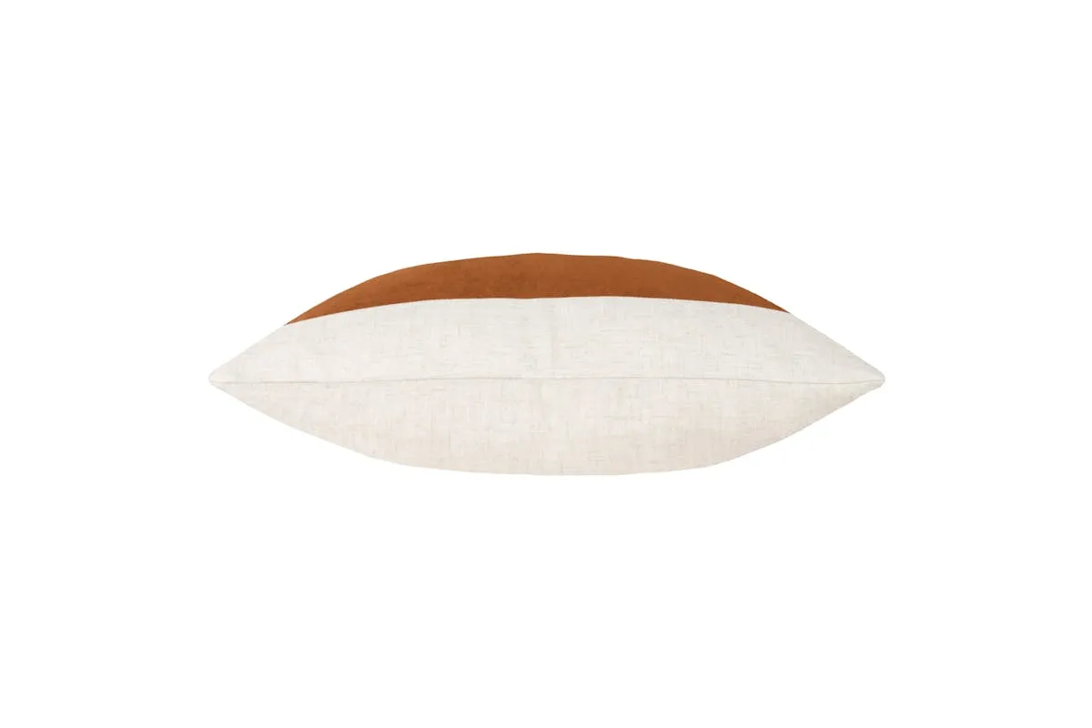 Auden Polyester Cushion | Pecan | 50 x 50 cm