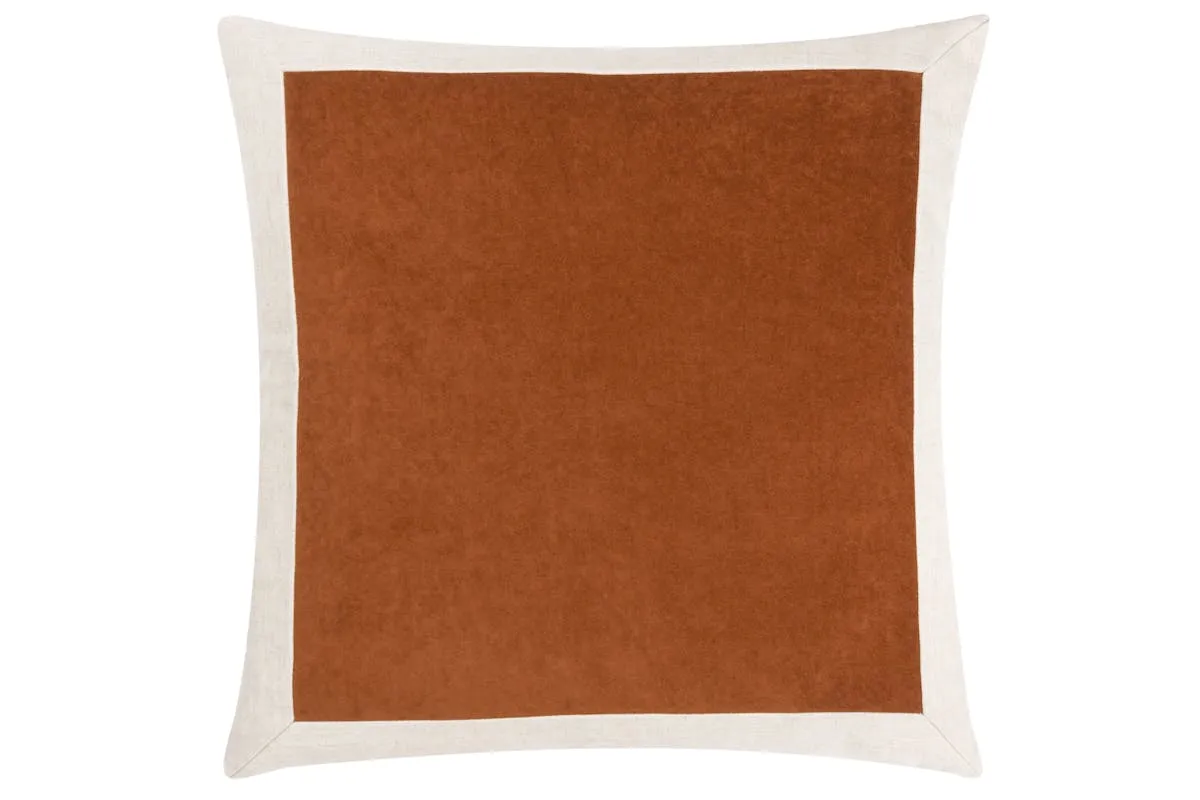 Auden Polyester Cushion | Pecan | 50 x 50 cm