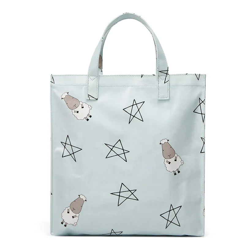 Baa Baa Sheepz Tote Bag Big Star & Sheepz Blue