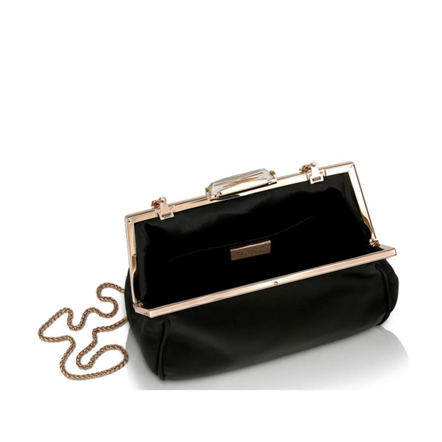 Badgley Mischka Women's Bevel Frame Clutch in Black