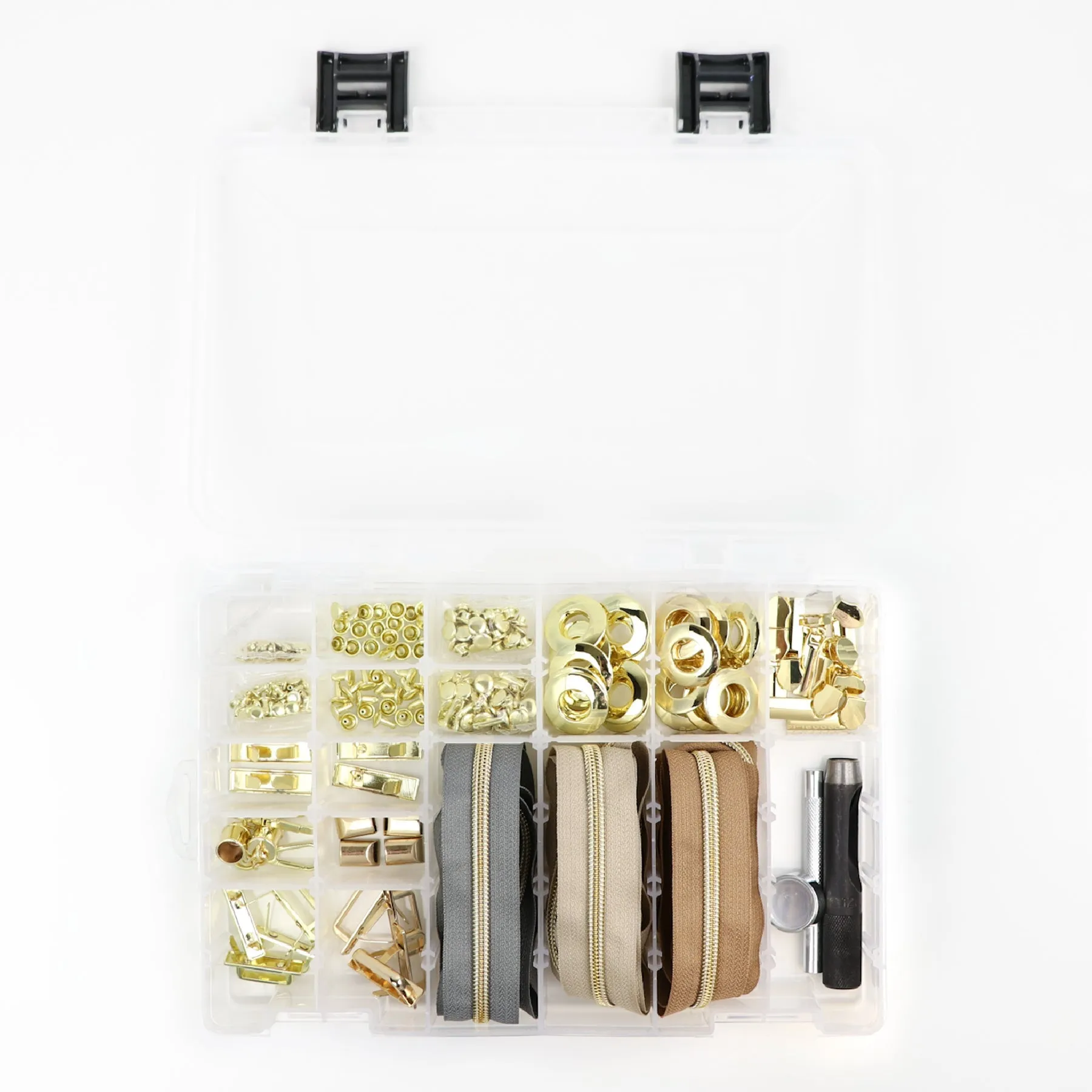 Bag Maker's Next Level Box, Hardware & Zippers from Sallie Tomato