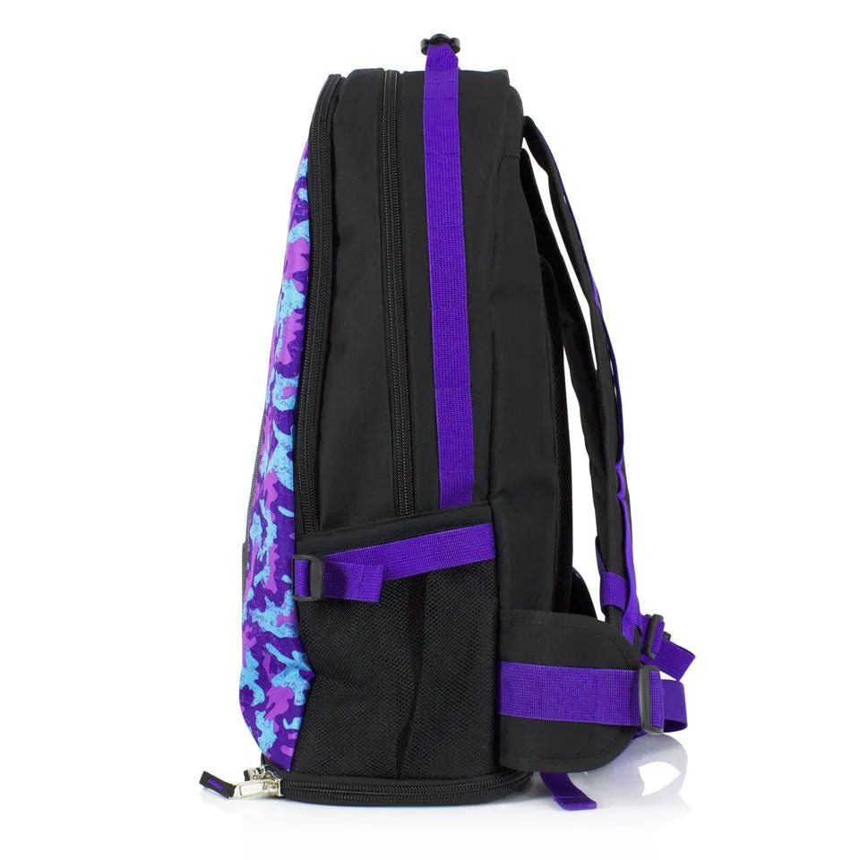 BAG4 Fairtex Purple Camo Rucksack Gym Bag