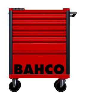 Bahco 1472K7RED E72 7 Drawer Red Mobile Roller Cabinet