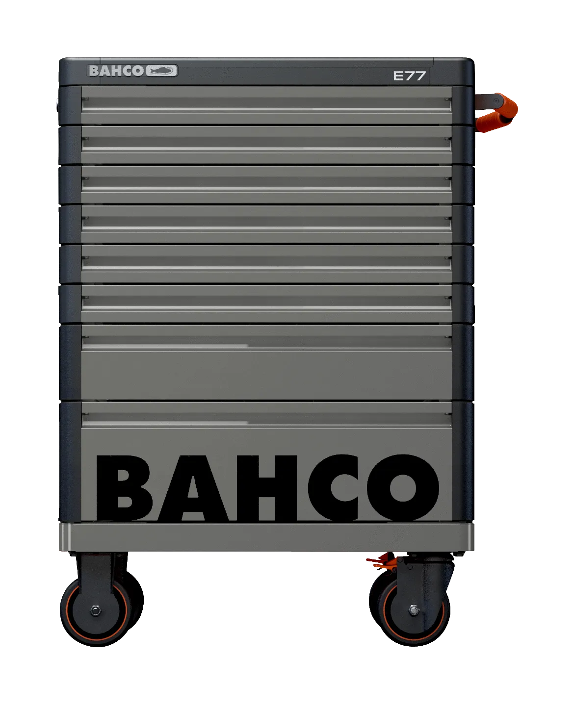 Bahco 1477K8GREY E77 Premium 8 Drawer Grey Mobile Roller Cabinet