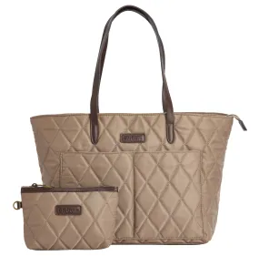 Barbour Quilted Tote Bag