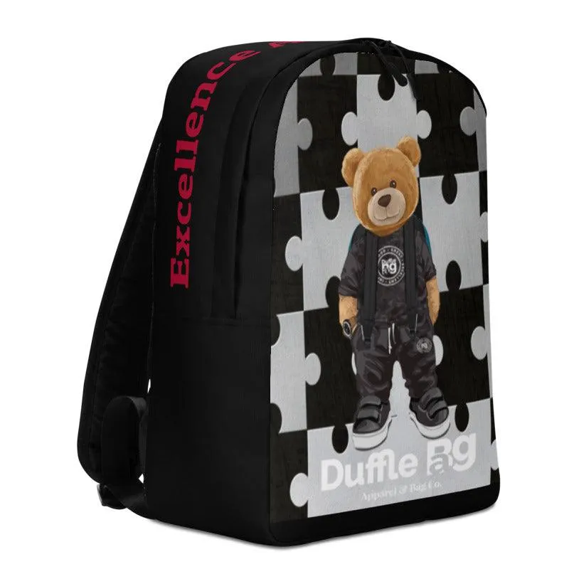 Bear Minimal Backpack  | by Duffle Bag