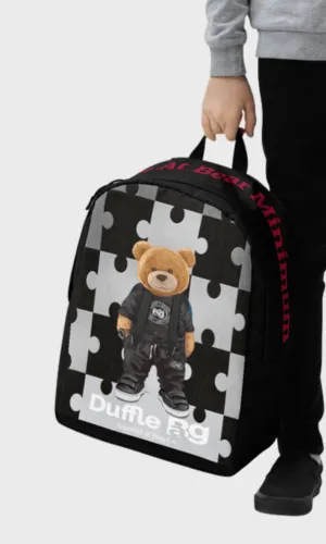 Bear Minimal Backpack  | by Duffle Bag