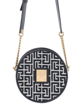 Bicolor Jacquard 1945 Circle Bag