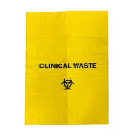 Biological Hazard Bag Yellow 70cm x 100cm (1)