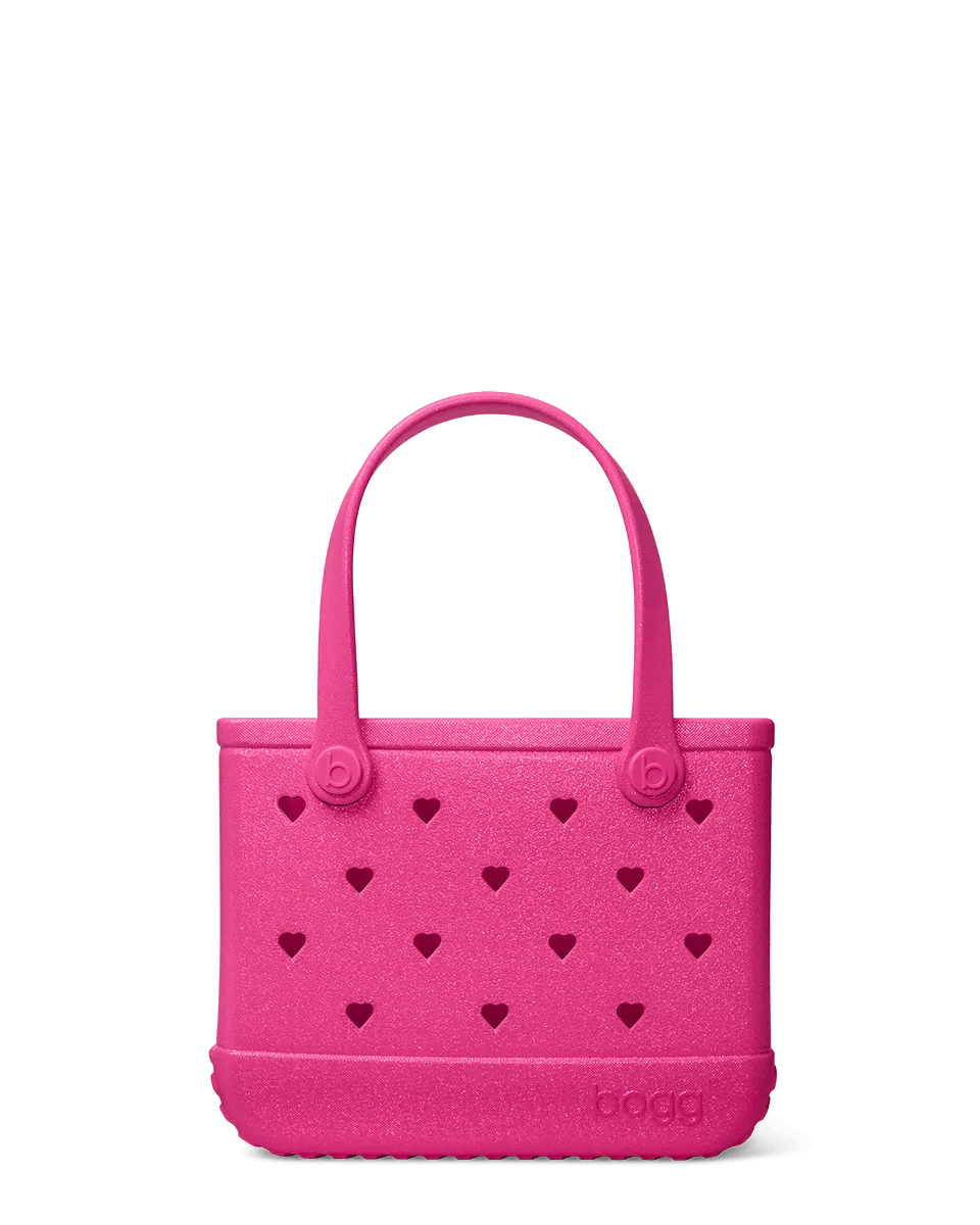 Bitty Bogg® Bag - Heart Shimmer haute PINK