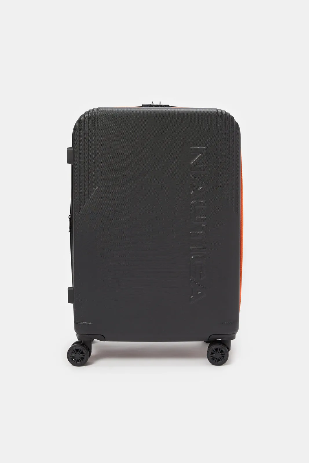 Black Nautica Soft Luggage Trolley (24 Inch)