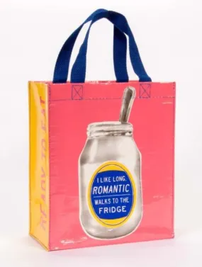 Blue Q Handy Tote Bag Romantic Walks To the fridge