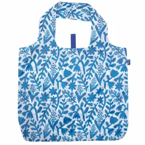 Botanical Blu Bag in a Pouch