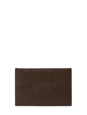 Bottega Veneta   Cassette leather credit card case 