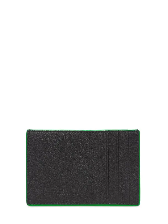 Bottega Veneta   Cassette leather credit card case 