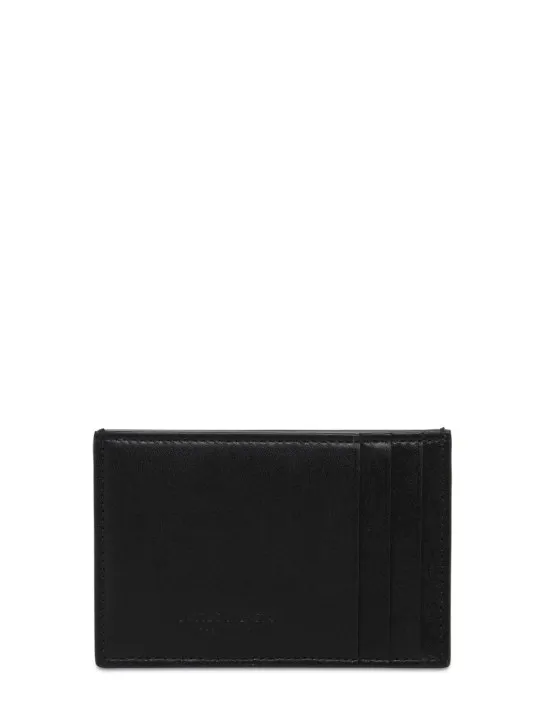 Bottega Veneta   Cassette leather credit card case 