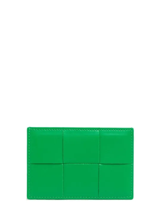 Bottega Veneta   Cassette leather credit card case 