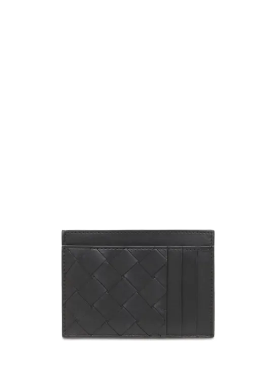 Bottega Veneta   Intrecciato leather card case 