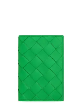 Bottega Veneta   Intrecciato leather flap card case 