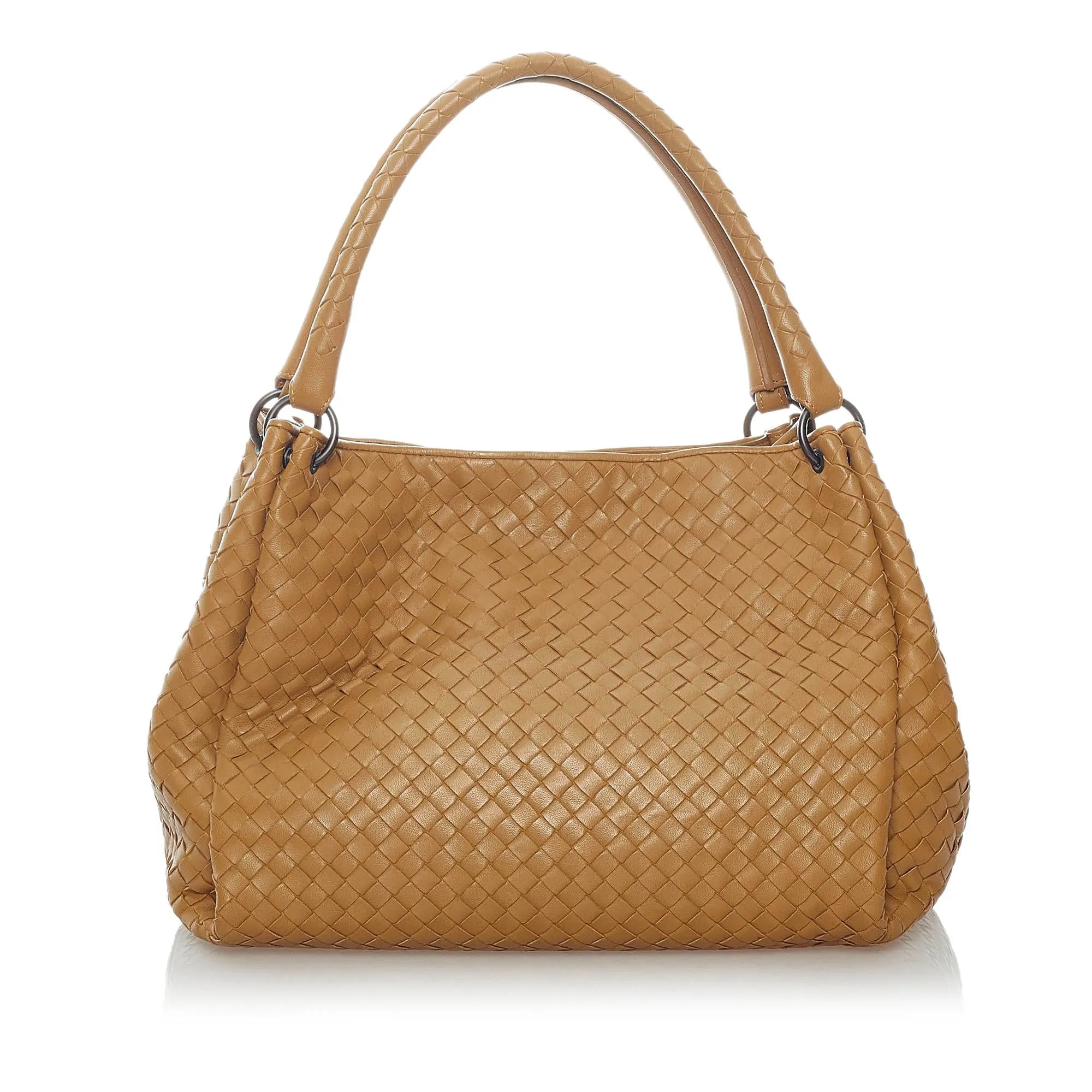 Bottega Veneta Intrecciato Nappa Parachute Tote Bag (SHG-30864)