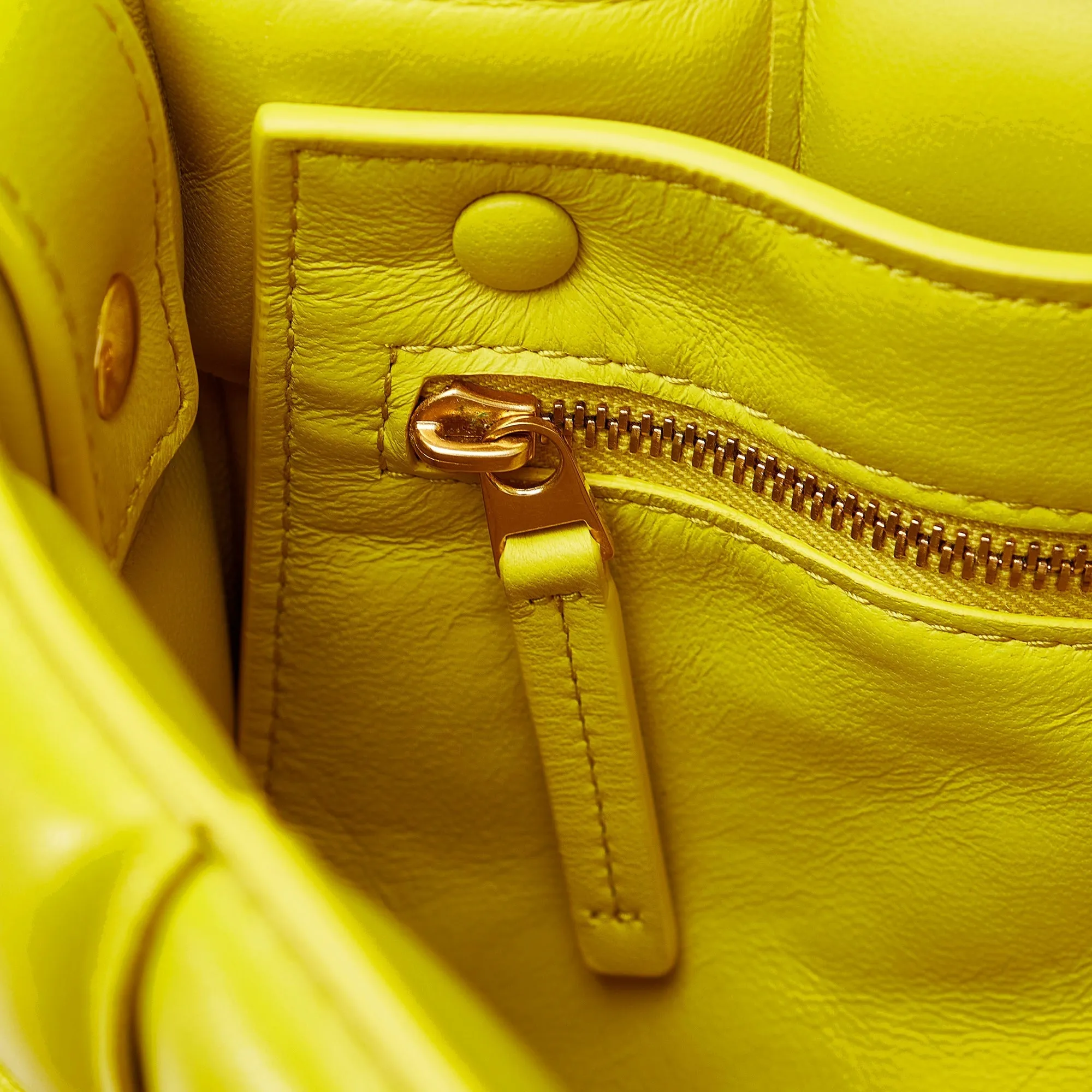 Bottega Veneta Padded Cassette Yellow