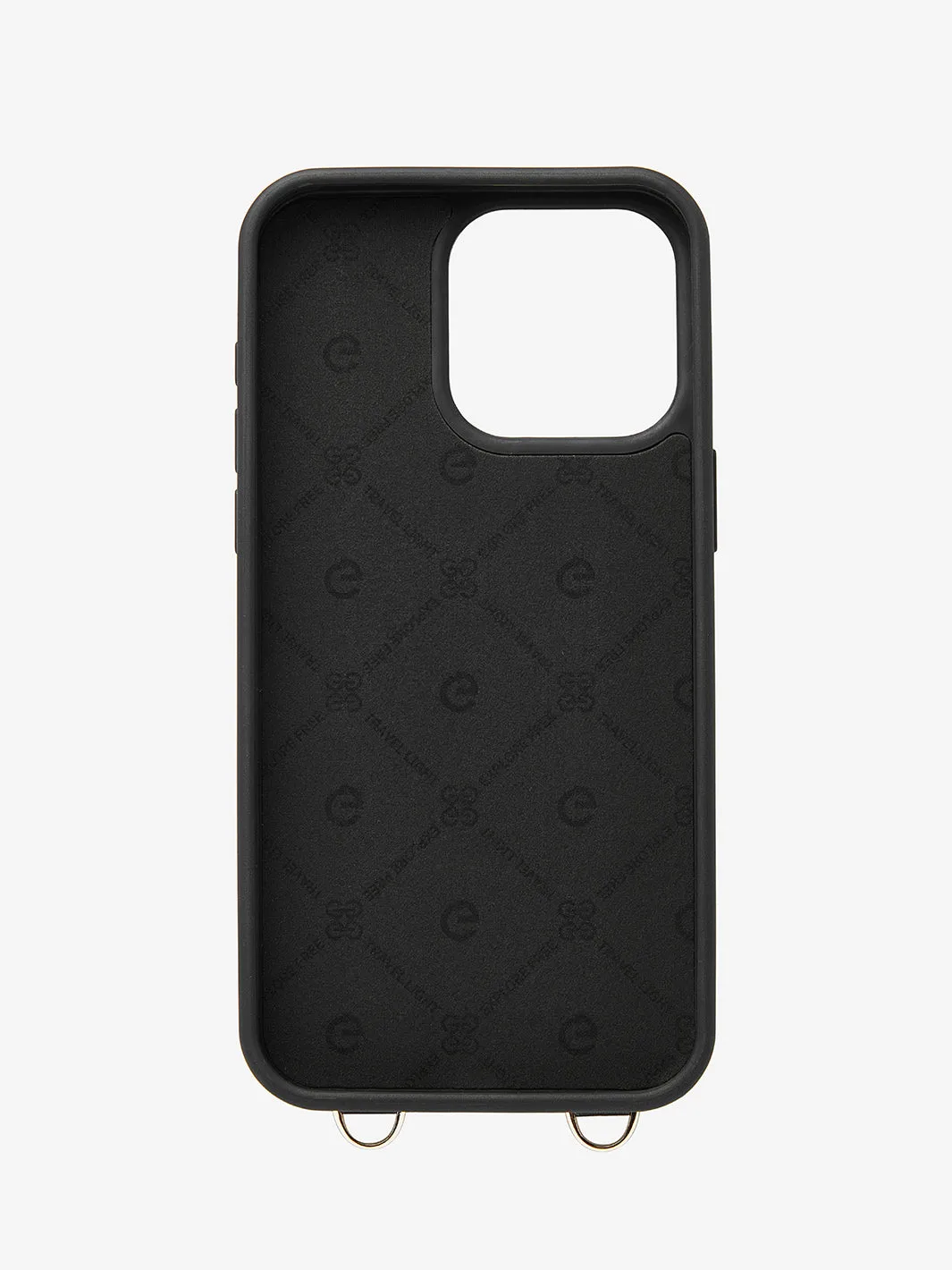 BraidTrend- Rope Style Strap Phone Case in Black