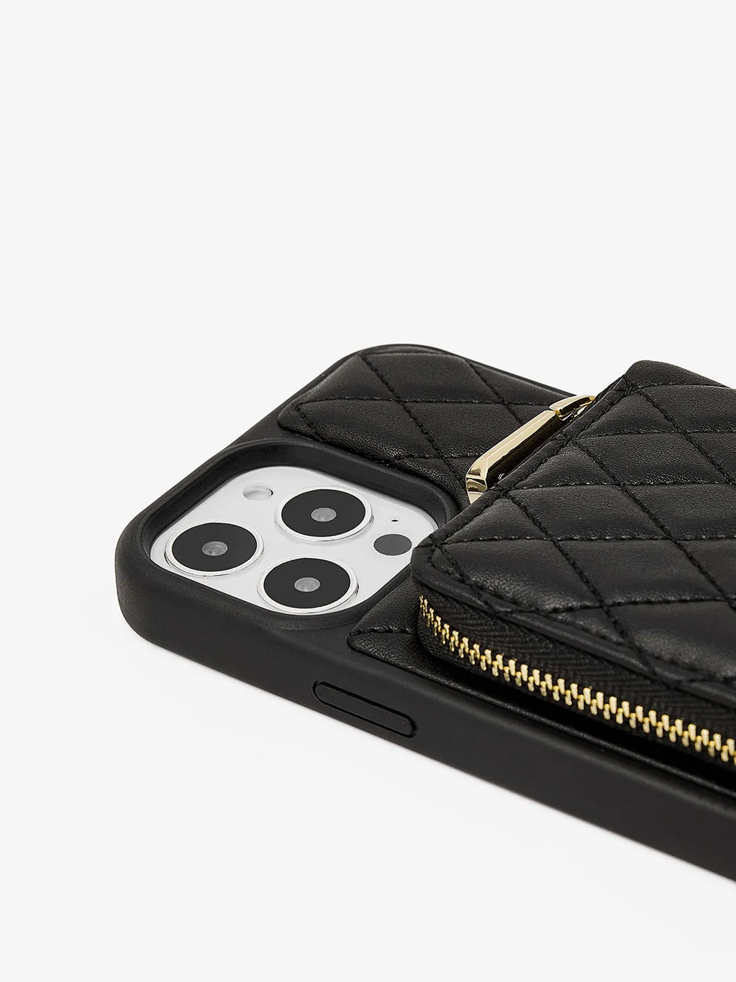 BraidTrend- Rope Style Strap Phone Case in Black