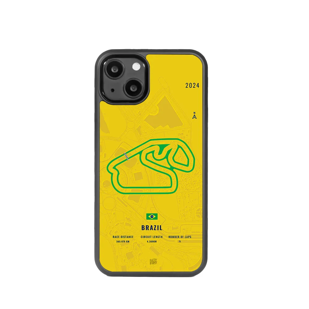 Brazilian Grand Prix Circuit Phone Case