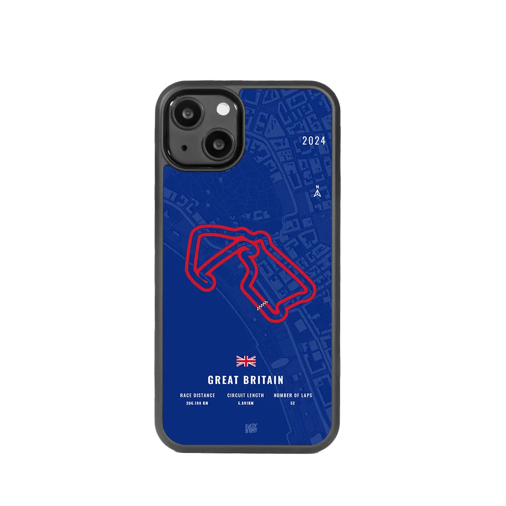 British Grand Prix Circuit Phone Case