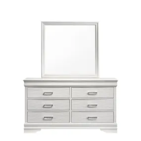 Brooklyn White Collection Dresser/Mirror