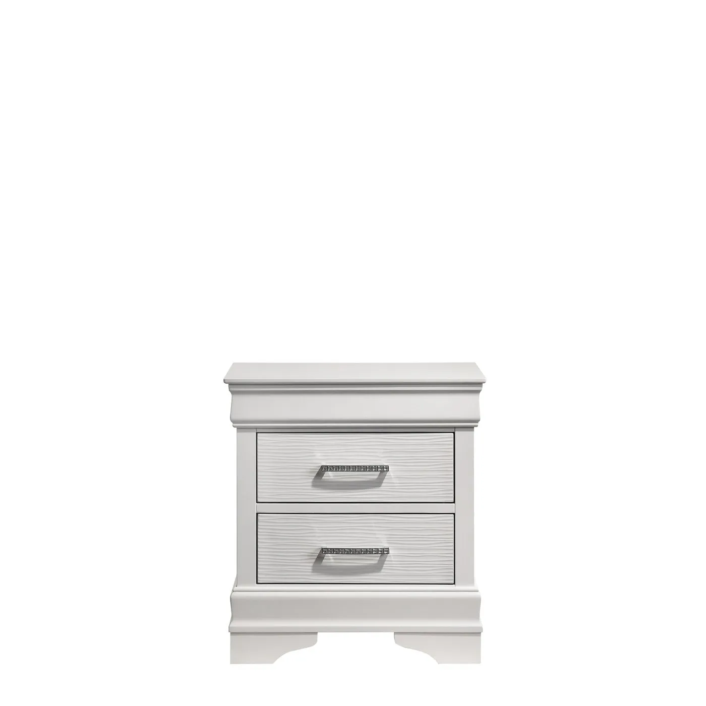 Brooklyn White Collection Nightstand