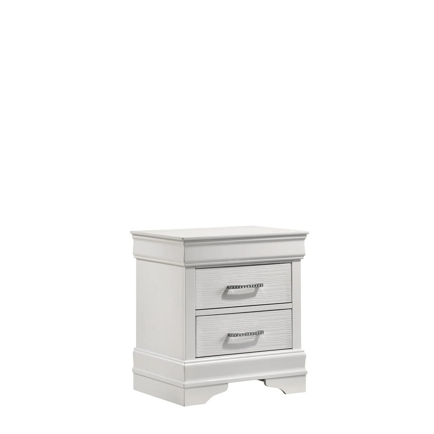 Brooklyn White Collection Nightstand