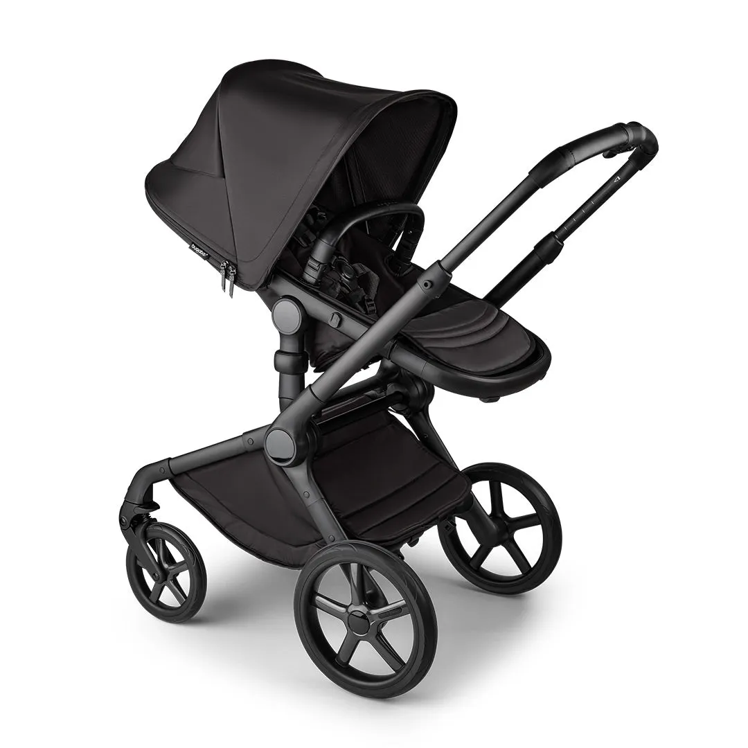 Bugaboo Fox 5 Noir Limited Edition Essential Pushchair Bundle