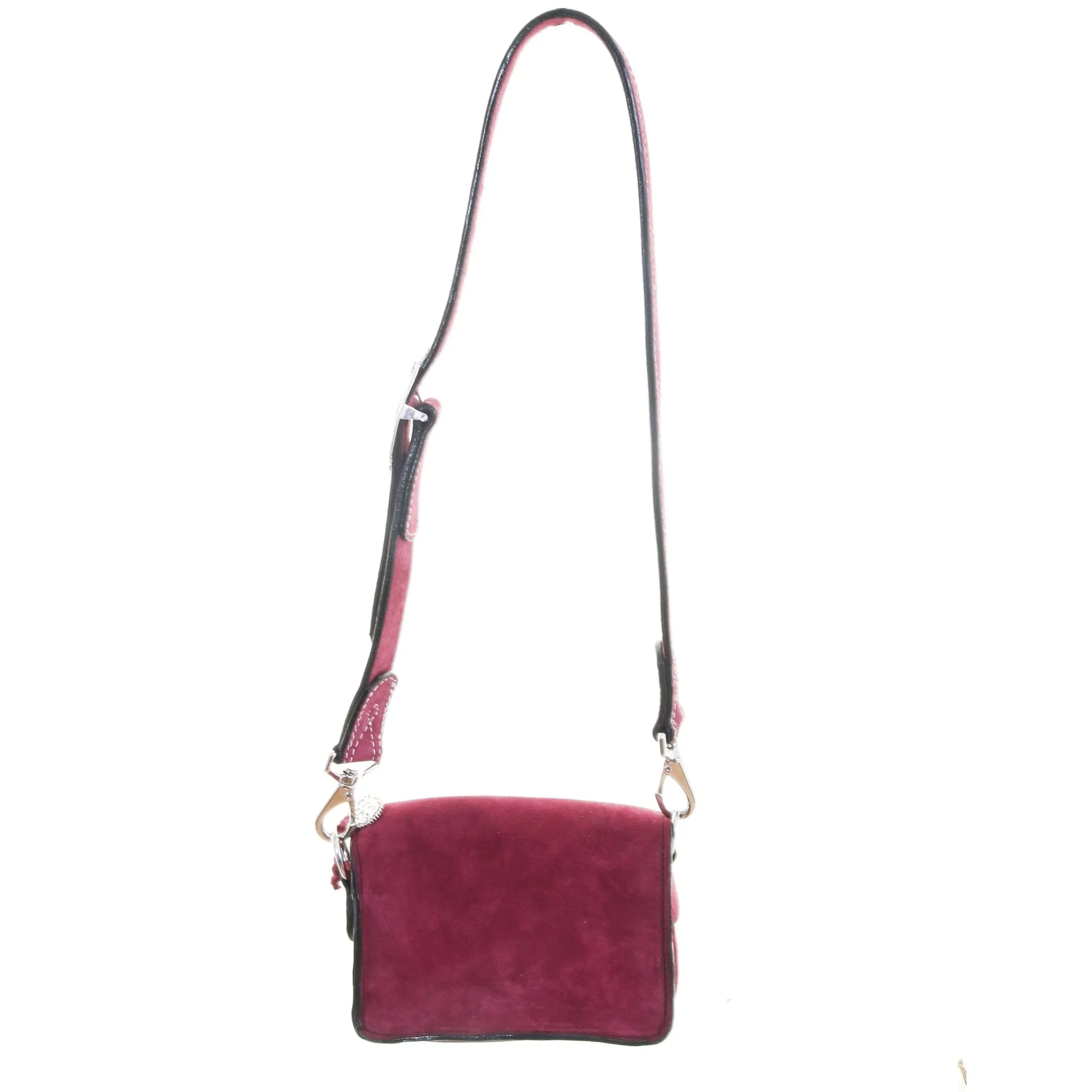 BUM12 - Burgundy Suede Bum Bag