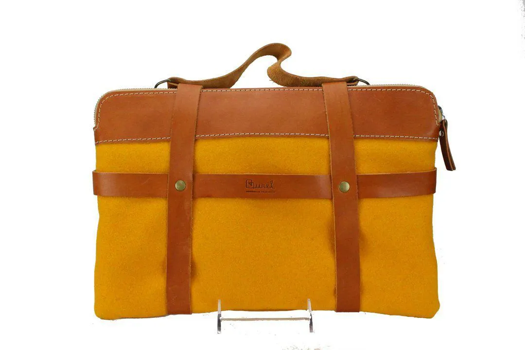 Burel Bag: Sleeve Tile with Harness, Yellow