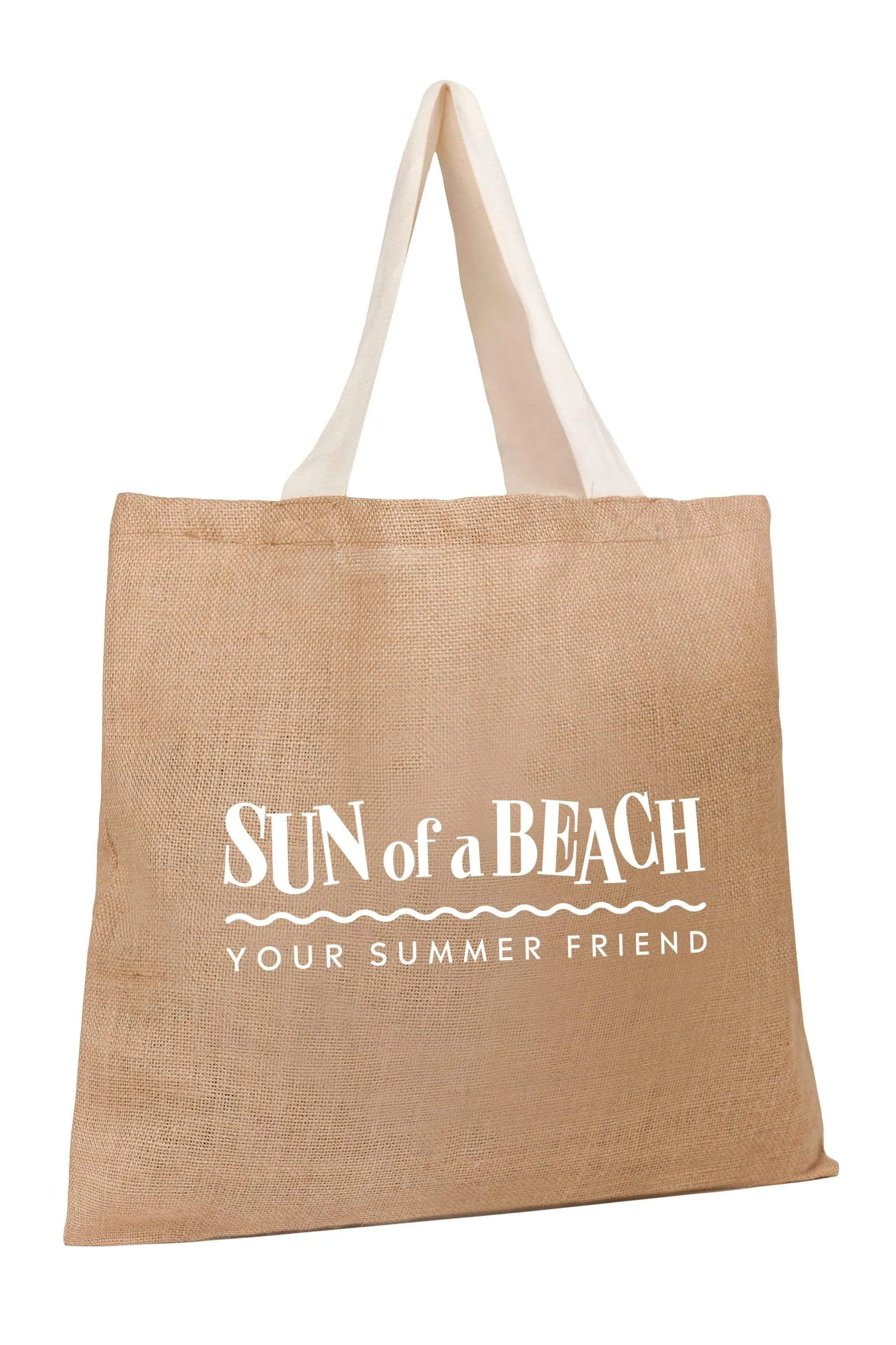 Burlap Bag Sun of a Beach